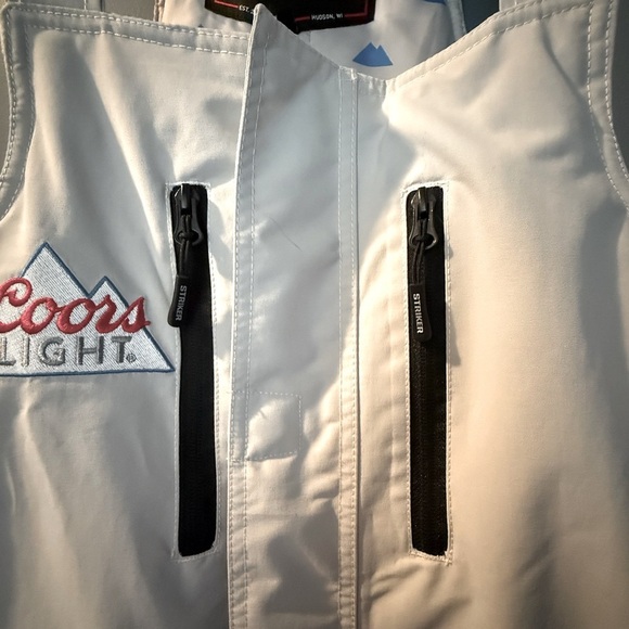Ltd Edition Coors Ice Fishing And Snowmobiling Bibs by Striker Men's Sz XL NWOT - Picture 7 of 14